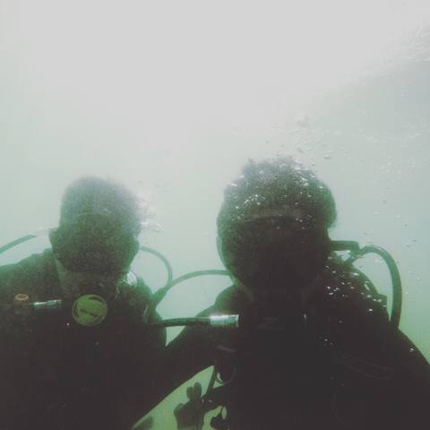 Scuba diving